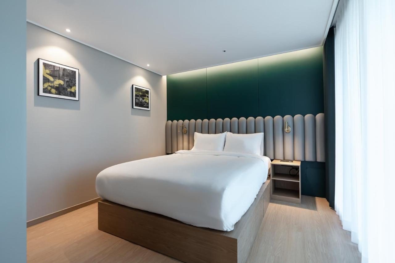 D Ov Haeundae Hotel Busan Exteriör bild