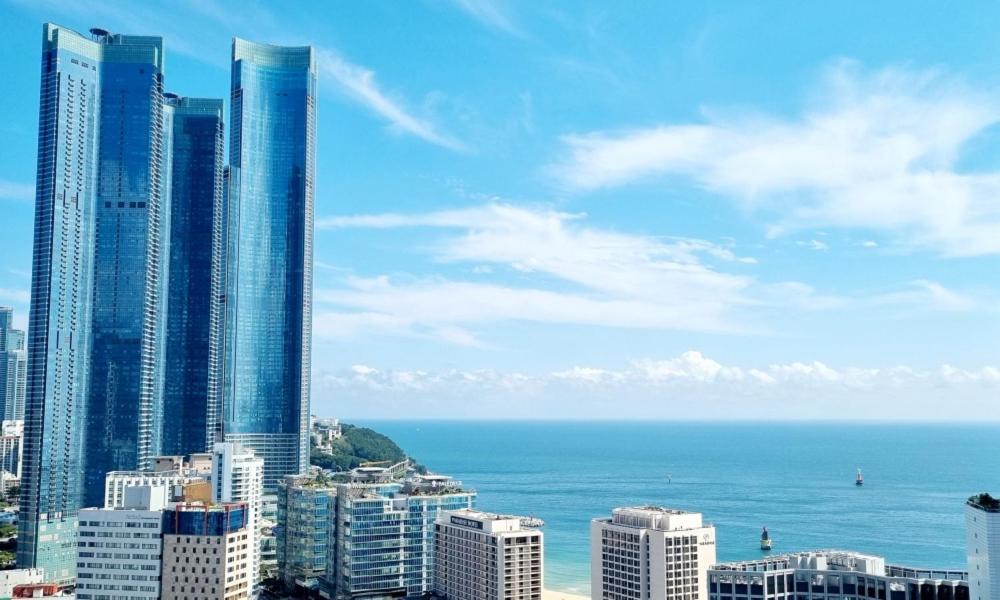 D Ov Haeundae Hotel Busan Exteriör bild