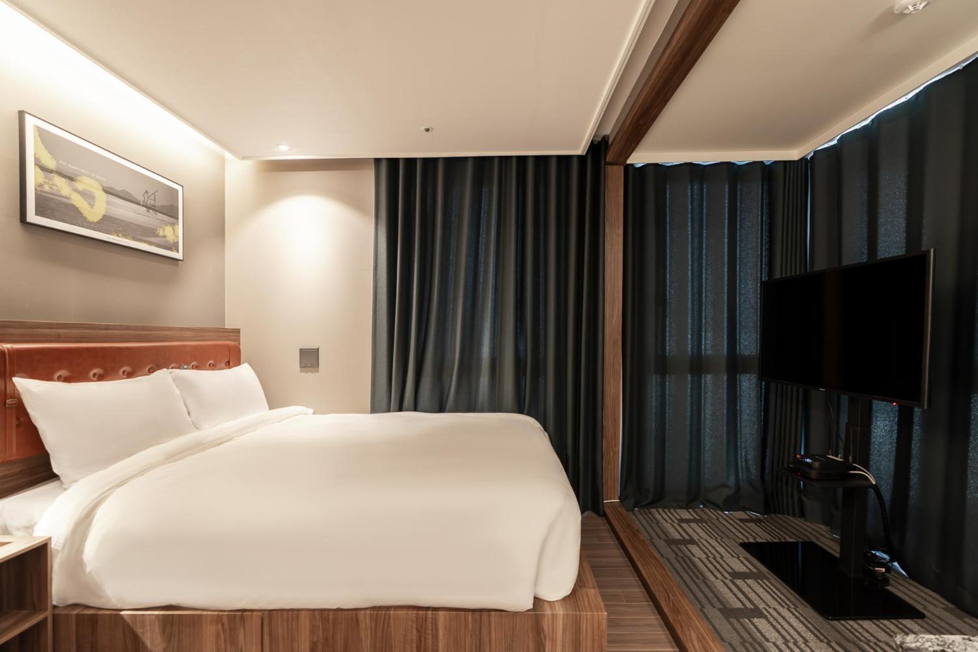 D Ov Haeundae Hotel Busan Exteriör bild