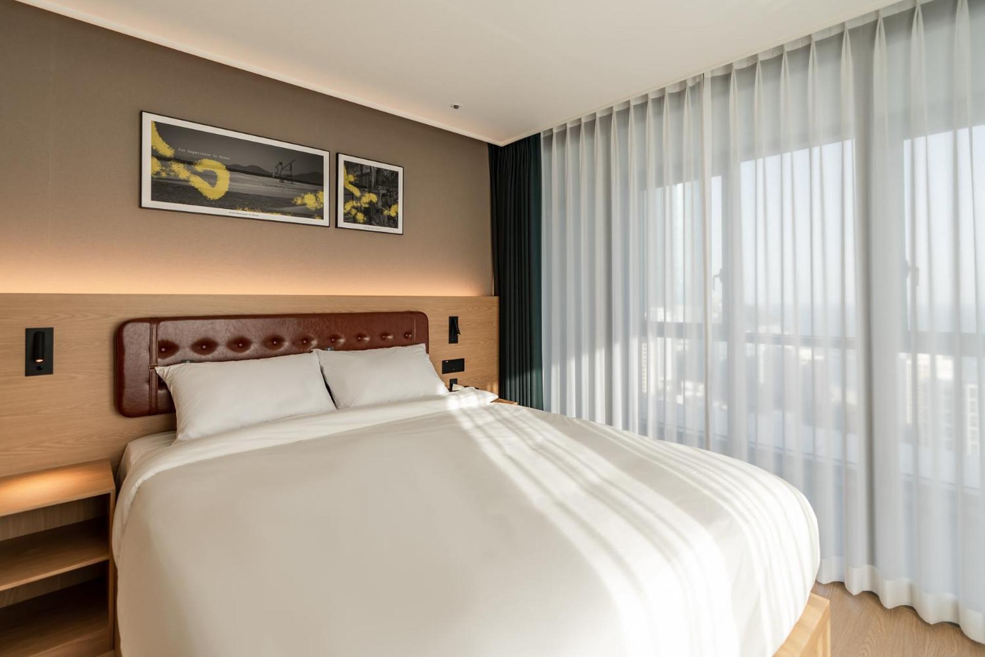 D Ov Haeundae Hotel Busan Exteriör bild
