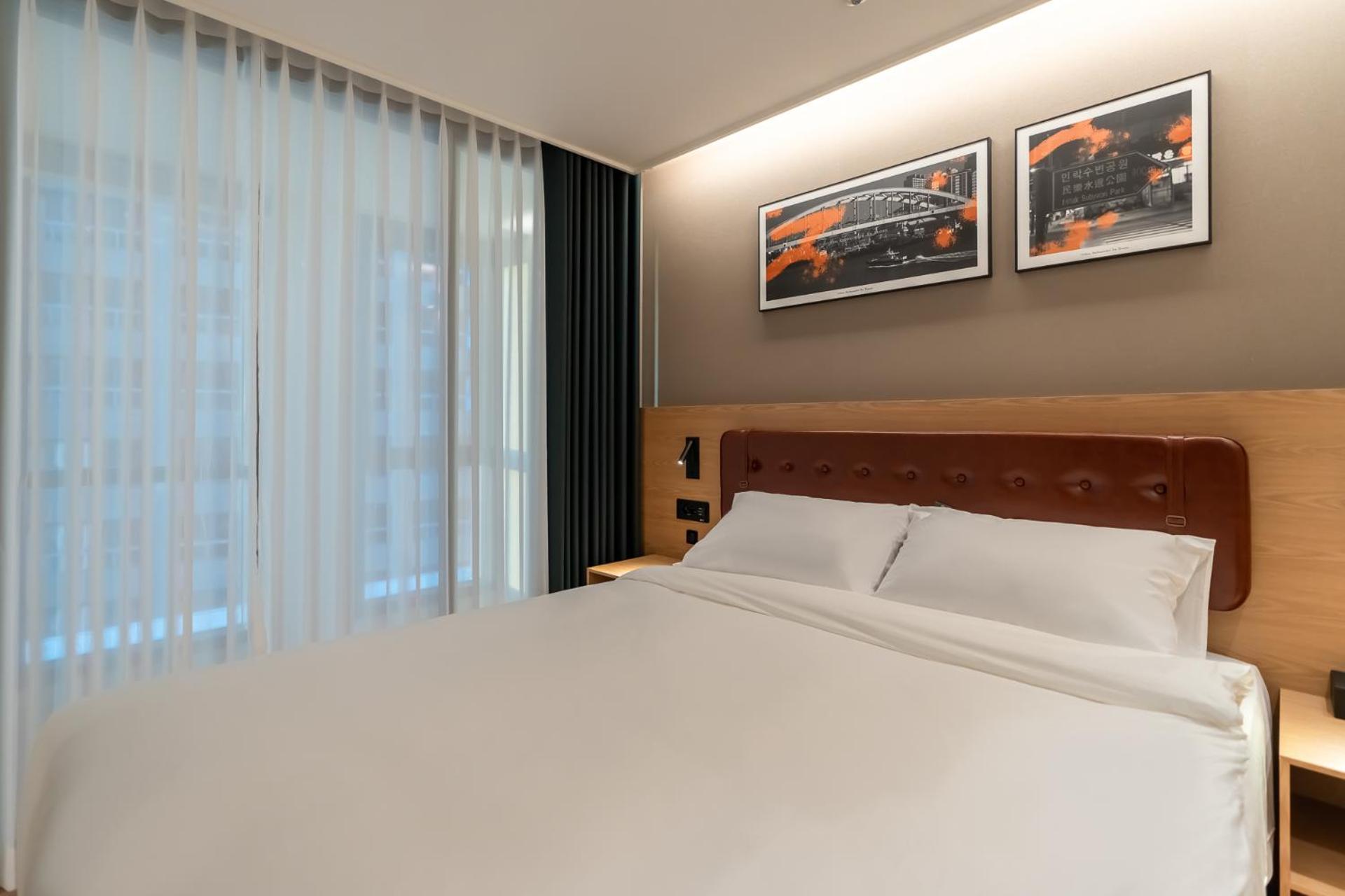 D Ov Haeundae Hotel Busan Exteriör bild