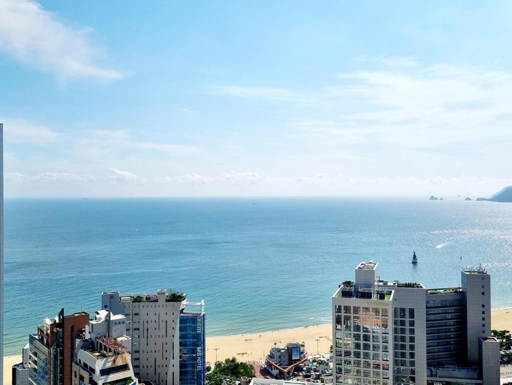 D Ov Haeundae Hotel Busan Exteriör bild