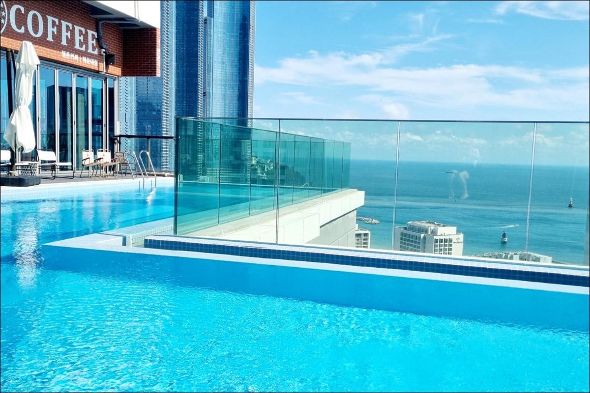 D Ov Haeundae Hotel Busan Exteriör bild